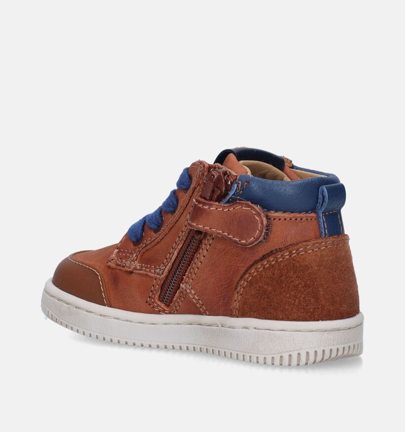 STONES and BONES Nipo Bruine Babyschoenen voor jongens (345801) - geschikt voor steunzolen