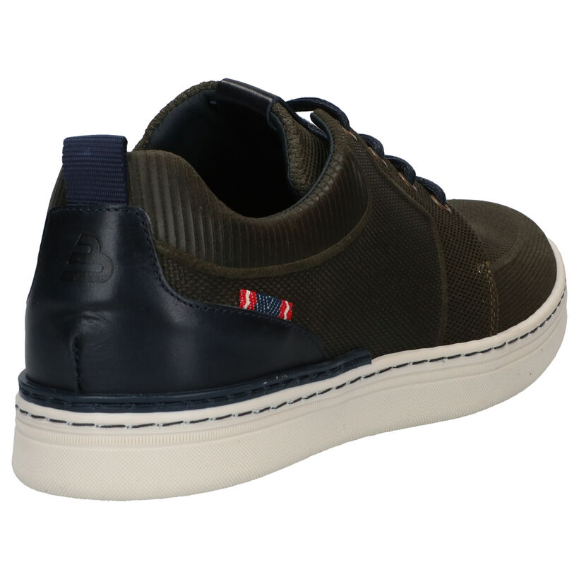 Bullboxer Chaussures à lacets en Bleu foncé en cuir (286577)