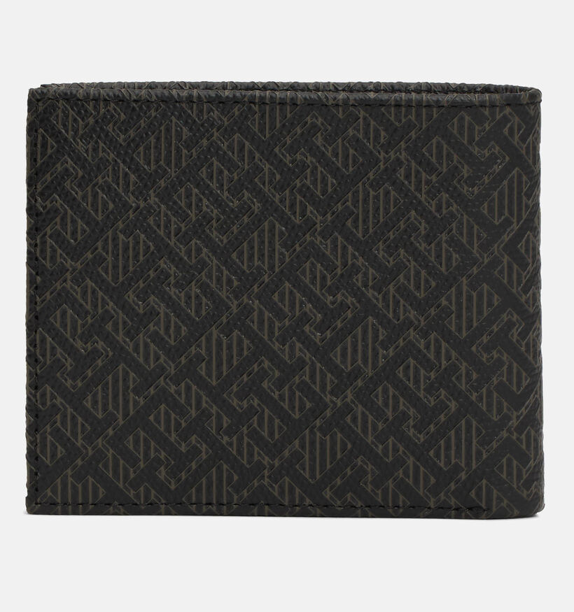 Tommy Hilfiger Monogram Zwarte Portefeuille voor heren (346651)