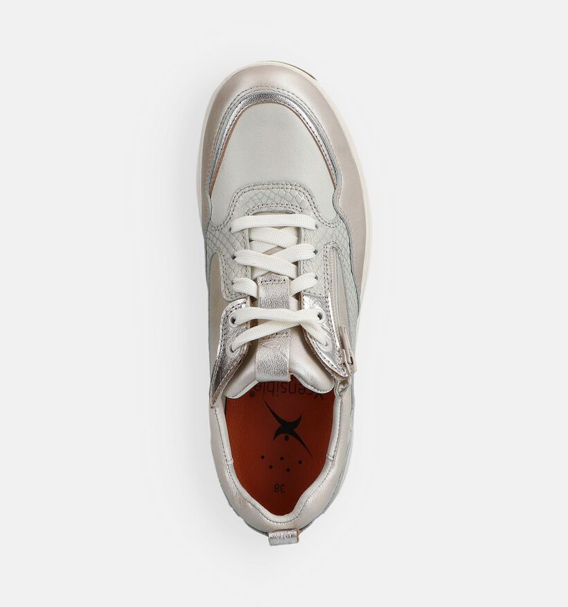 Xsensible Grenoble Baskets en Nacre pour femmes (373018) - pour semelles orthop&eacute;diques