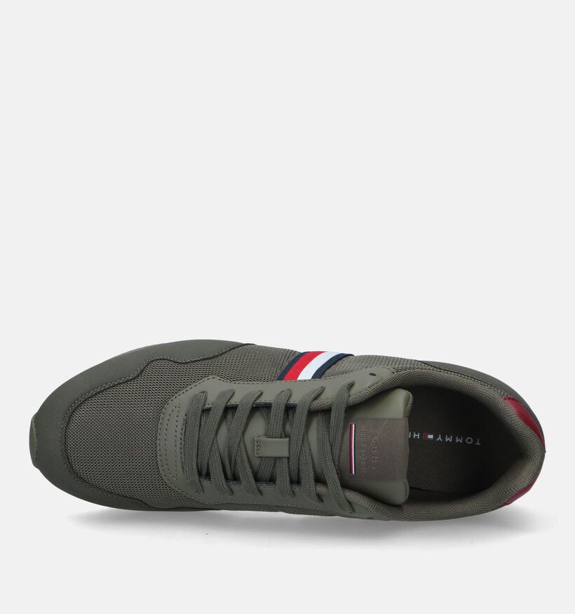 Tommy Hilfiger Core Chaussures à lacets en Vert kaki pour hommes (329365) - pour semelles orthopédiques