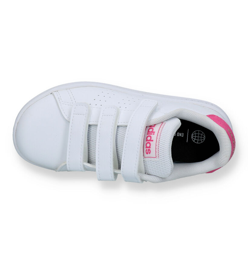 adidas Advantage CF Witte Sneakers voor meisjes (326889) - geschikt voor steunzolen