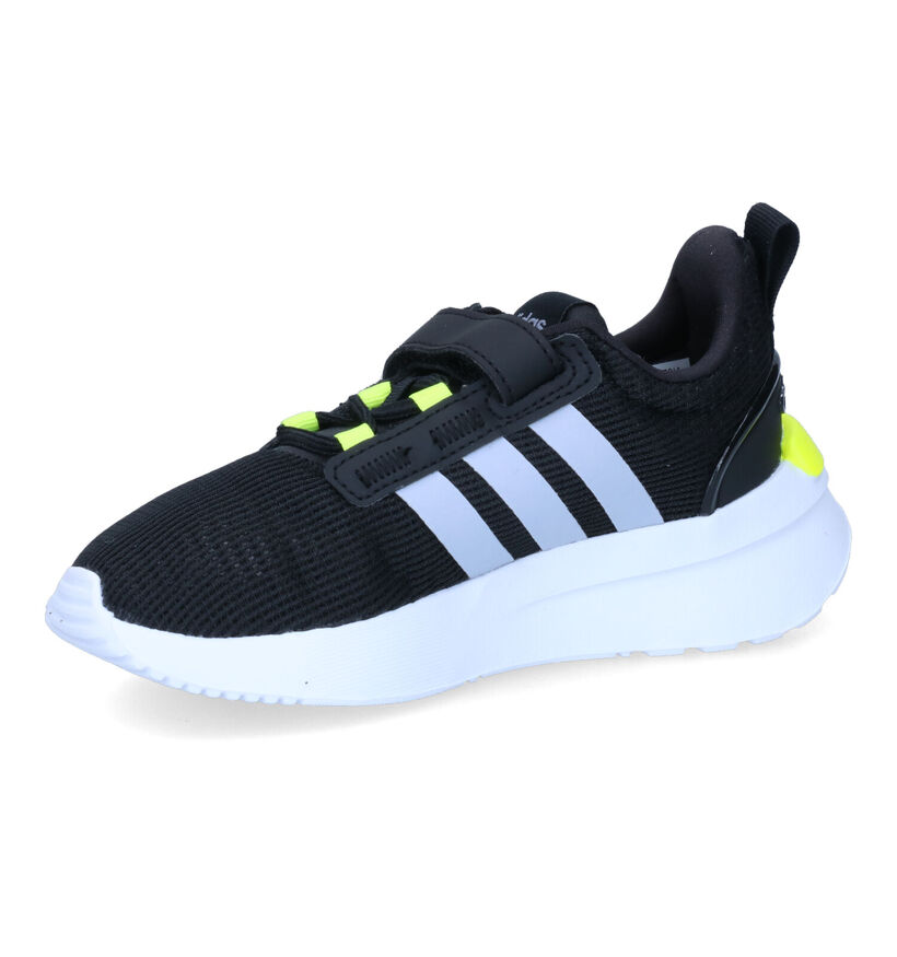 adidas Racer TR21 I Baskets en Noir pour garçons (311322) - pour semelles orthopédiques