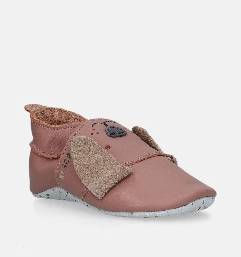 Bobux Little Pup Chaussons pour bébé en Cognac pour garçons (303096)