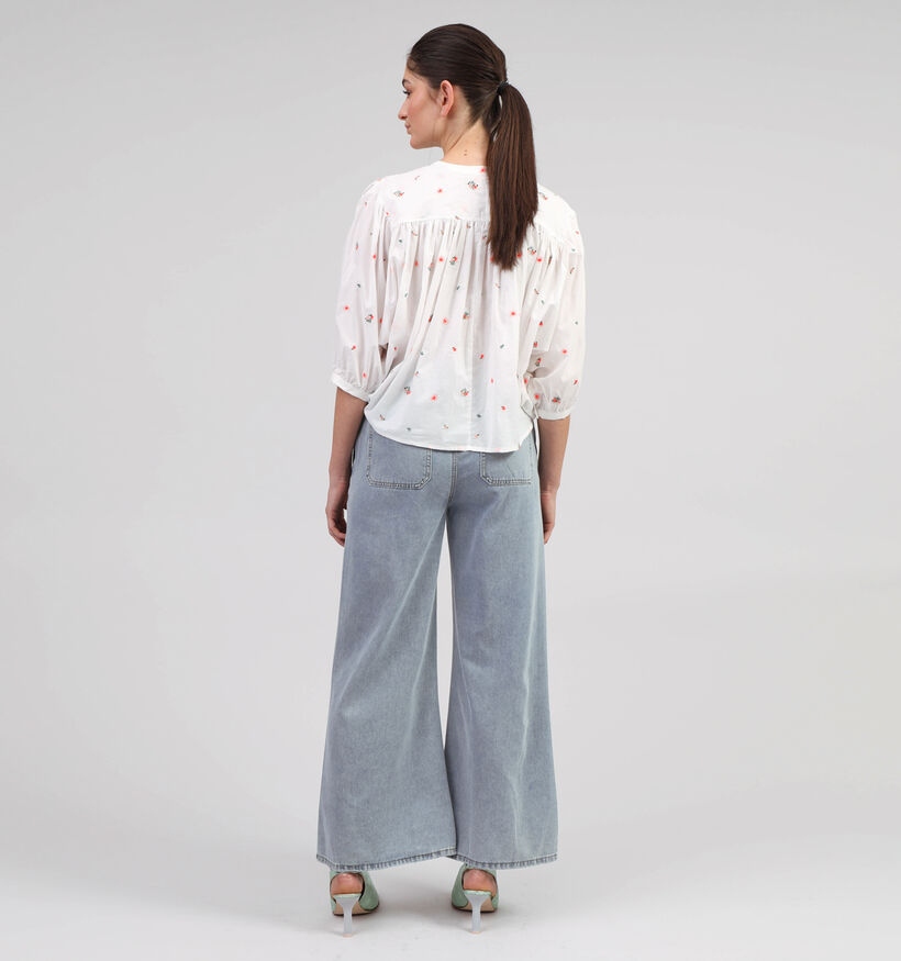 Rue Mazarine Naely Blouse en Blanc pour femmes (357923)