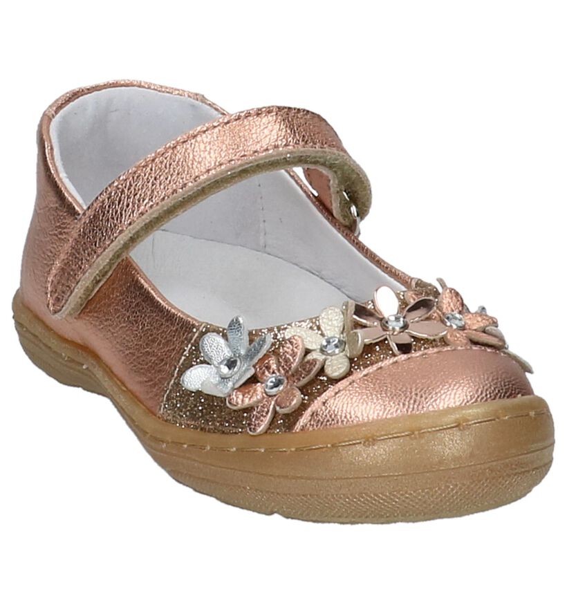 Little David Ballerines en Rose en cuir (217956)