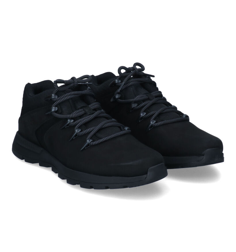 Timberland Super OX Chaussures hautes en Noir pour hommes (313520) - pour semelles orthopédiques
