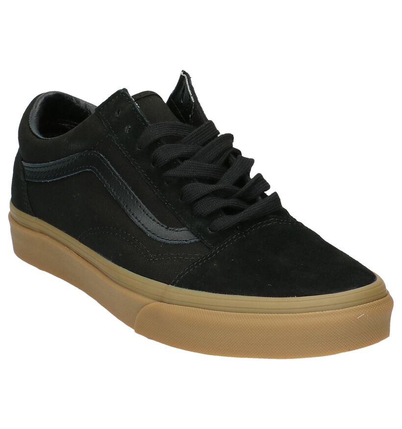 Donker Grijze Vans Old Skool Lage Sneaker in stof (200555)