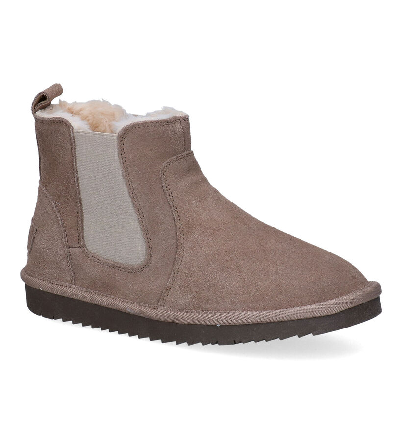 Esprit Bottes de neige en Noir en nubuck (295285)