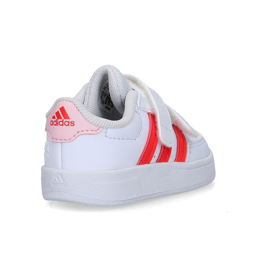 adidas Breaknet 2.0 CF Witte Sneakers voor meisjes (324676) - geschikt voor steunzolen
