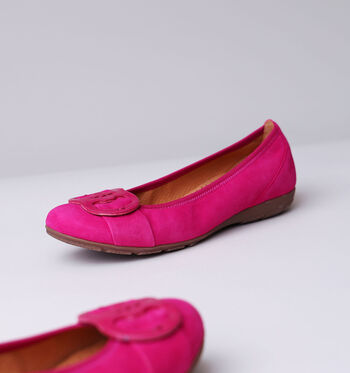 Gabor Chaussures plates Rose