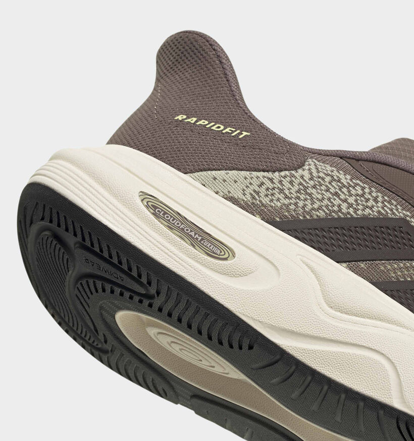 adidas Cloudfoam Cuxxion RapidFit Bruine Sneakers voor dames (375360) - geschikt voor steunzolen