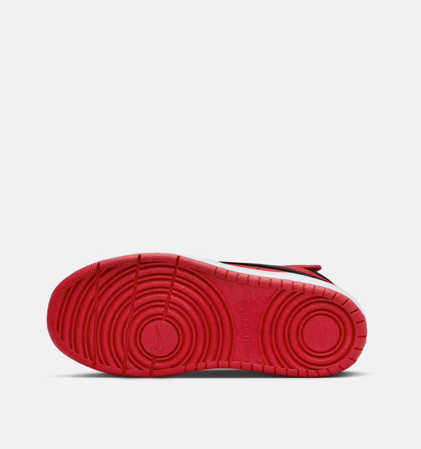 Nike Court Borough MID 2 PS Baskets en Rouge pour filles, garçons (347943)
