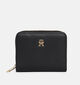 Tommy Hilfiger Porte-monnaie zippé en Noir pour femmes (366383)