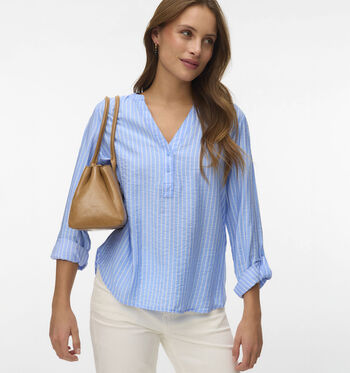 Vero Moda Blouses Blauw