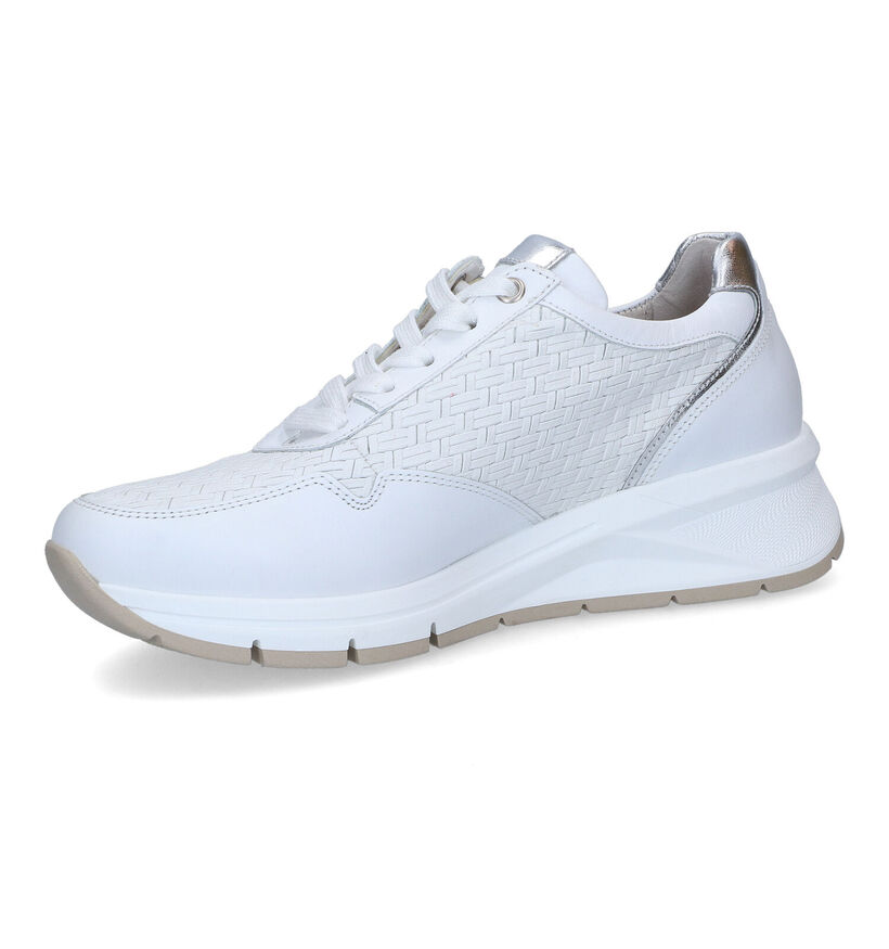 Gabor OptiFit Chaussures à lacets en Blanc pour femmes (306124) - pour semelles orthopédiques