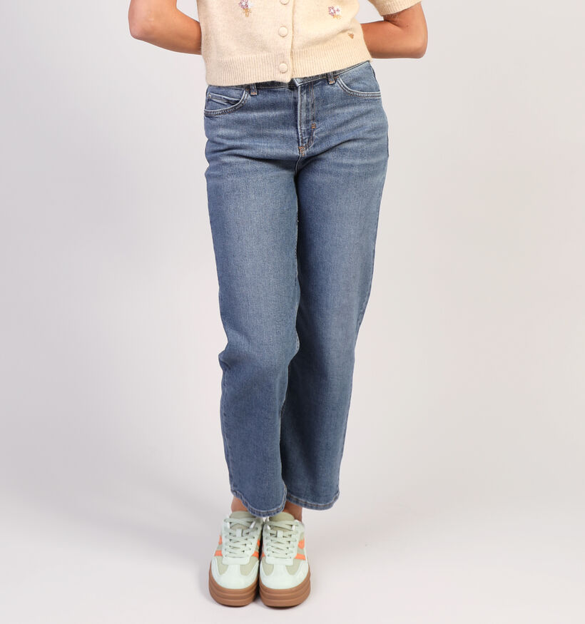comma casual identity Blauwe Straight leg jeans voor dames (355301)
