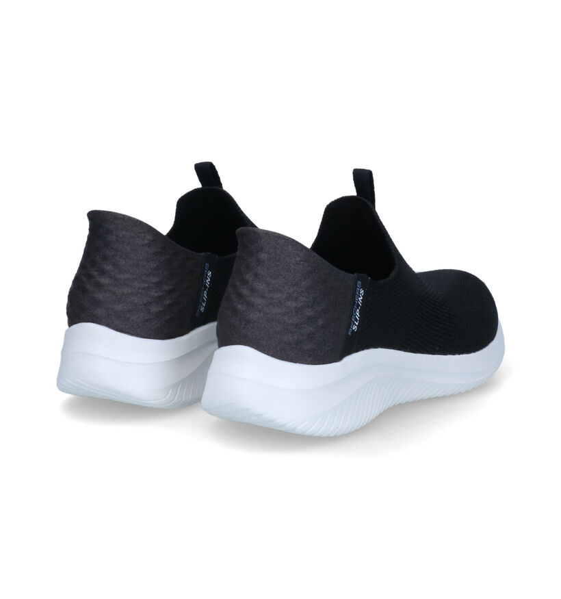 Skechers Ultra Flex 3.0 Smooth Step Zwarte Slip-ins voor dames (326227)