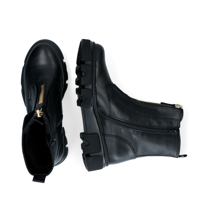 Gabor Best Fitting Bottines en Noir pour femmes (297372) - pour semelles orthopédiques