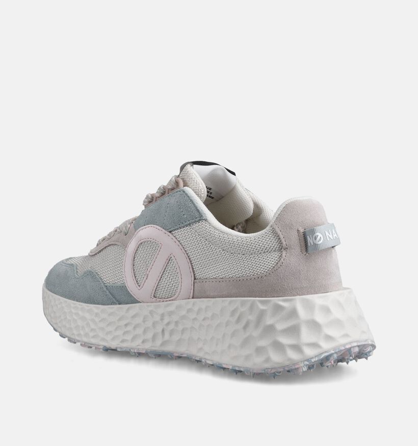 No Name Carter Jogger Baskets en Bleu clair pour femmes (368696) - pour semelles orthop&eacute;diques