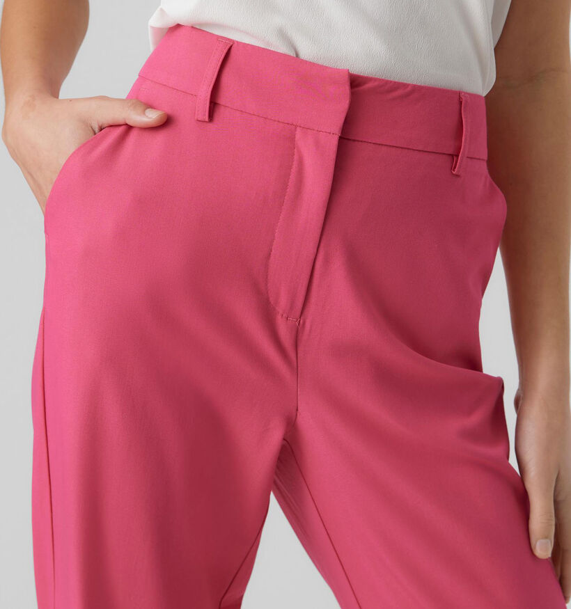 Vero Moda Zelda Roze Geklede Broek L-32 voor dames (323845)