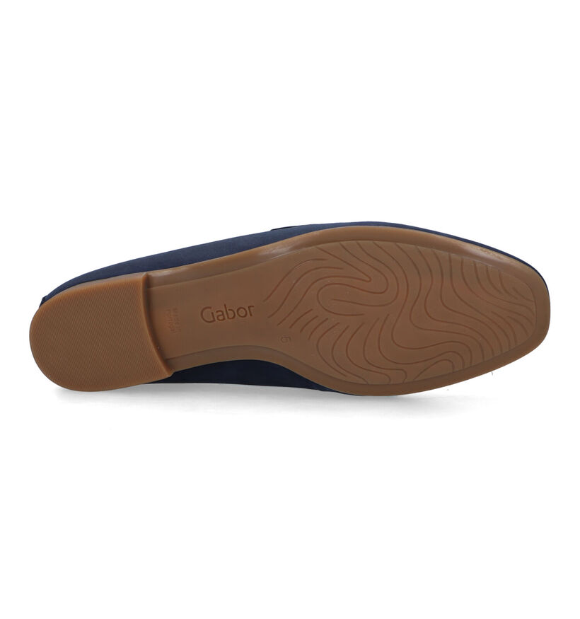 Gabor Loafers en Bleu foncé pour femmes (323145)