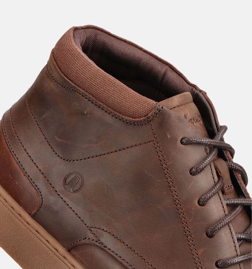 Clarks Lydford Bruine Boots met Veters voor heren (376484) - geschikt voor steunzolen