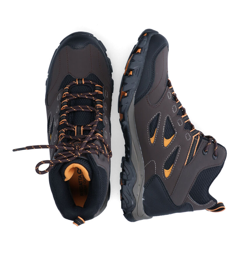 Regatta Holcombe Kaki Wandelschoenen voor heren (331962) - geschikt voor steunzolen