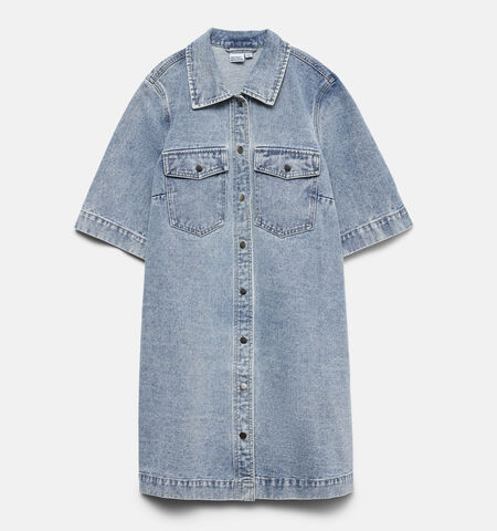 Vero Moda Curve Kleedjes Blauw