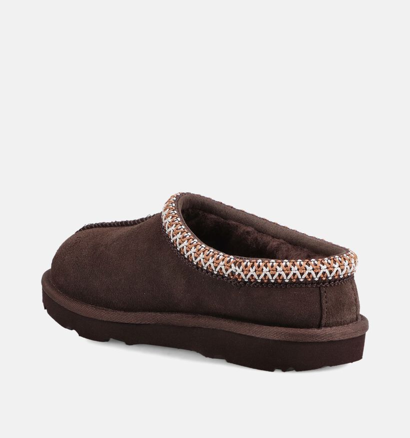 UGG Tasman II Dusted Cocoa Pantoufles en Marron fonc&eacute; pour filles (377988)