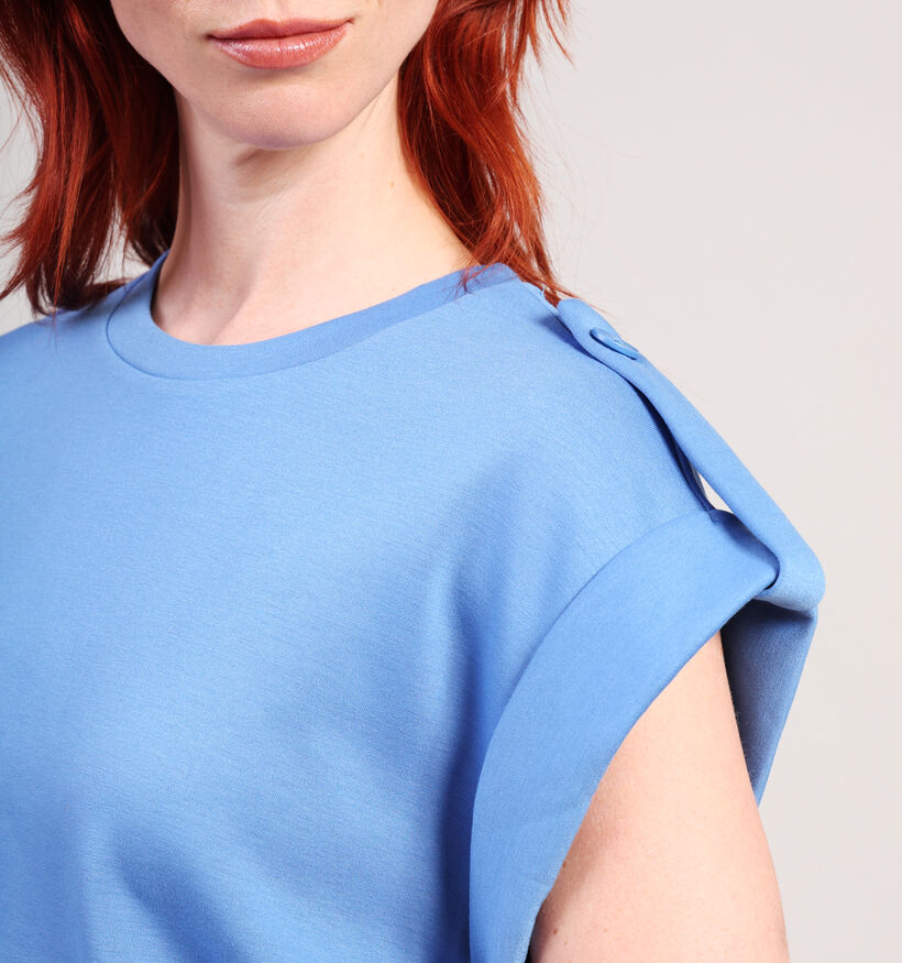 Vila Pulls en Bleu pour femmes (366396)