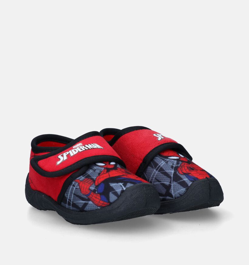 Spiderman Pantoufles fermées en Rouge pour garçons (339968)