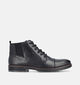 Rieker Zwarte Boots met Veters voor heren (379814) - geschikt voor steunzolen