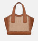 Laurent David Cognac/Beige Handtas voor dames (373938)