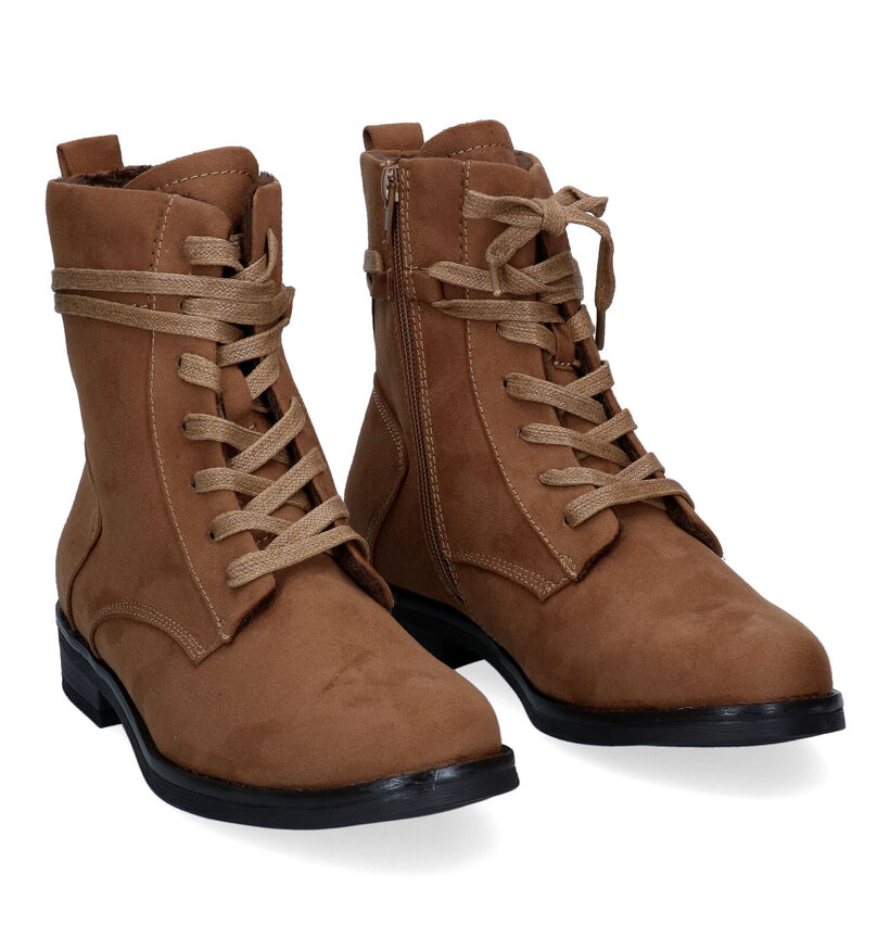 Signatur Bruine Bottines voor dames (296160)