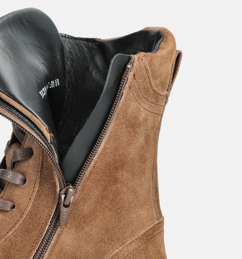 Xsensible Emilia Cognac Boots voor dames (363590) - geschikt voor steunzolen