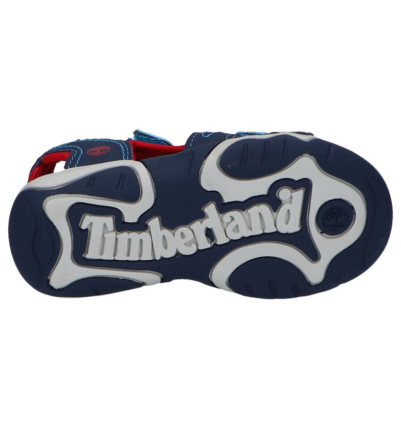 Timberland ADVSKR 2STRP Sandales en Bleu pour garçons (305832)