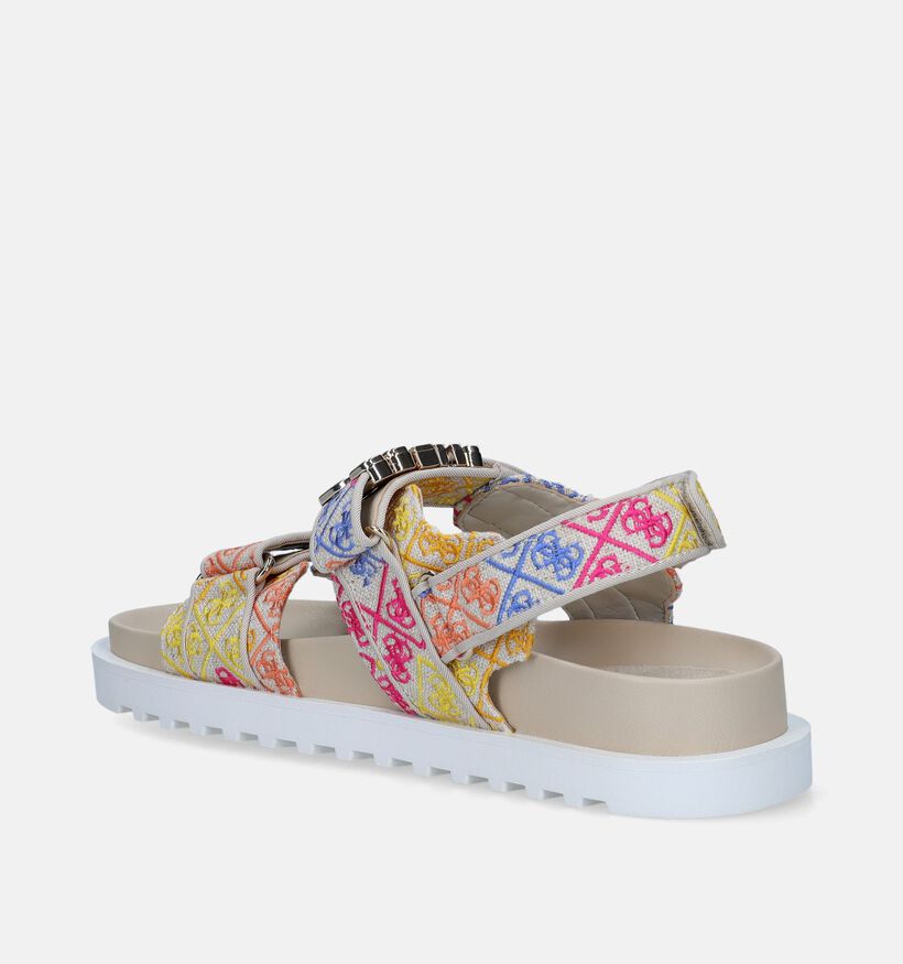 Guess Fabelis Zwarte Sandalen Met Plateauzool voor dames (337389)