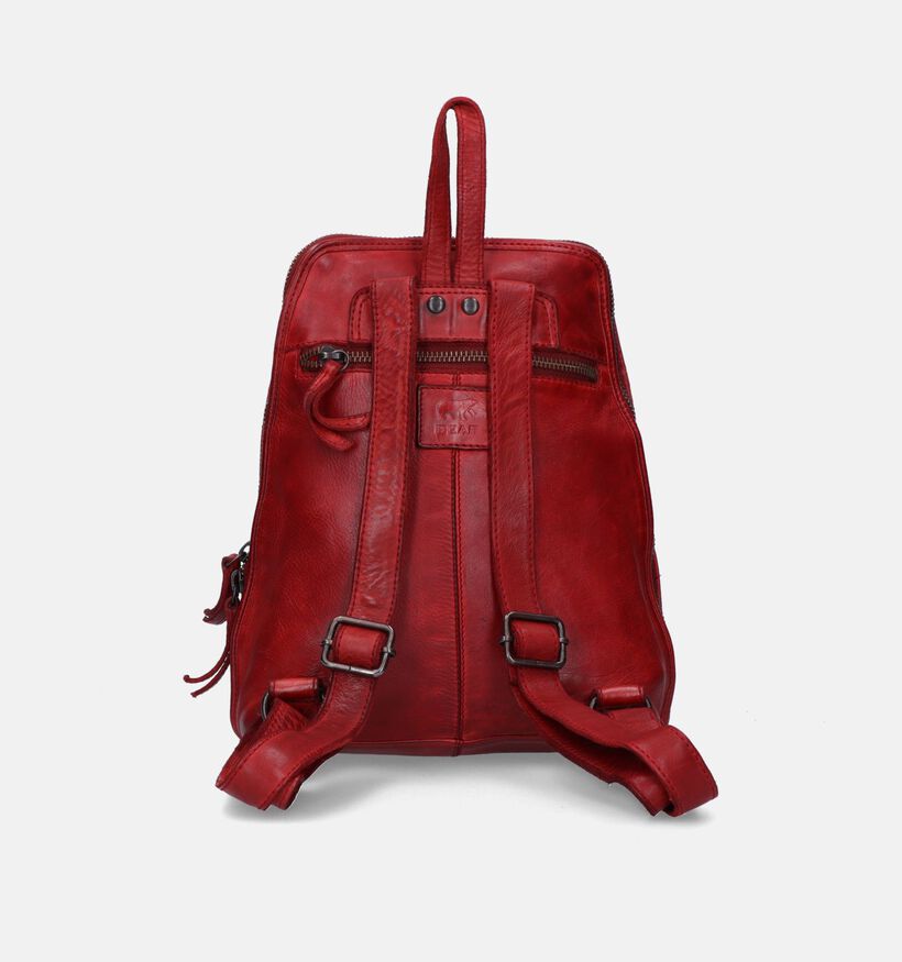 Bear Design Sac à dos en Rouge pour femmes (342802)