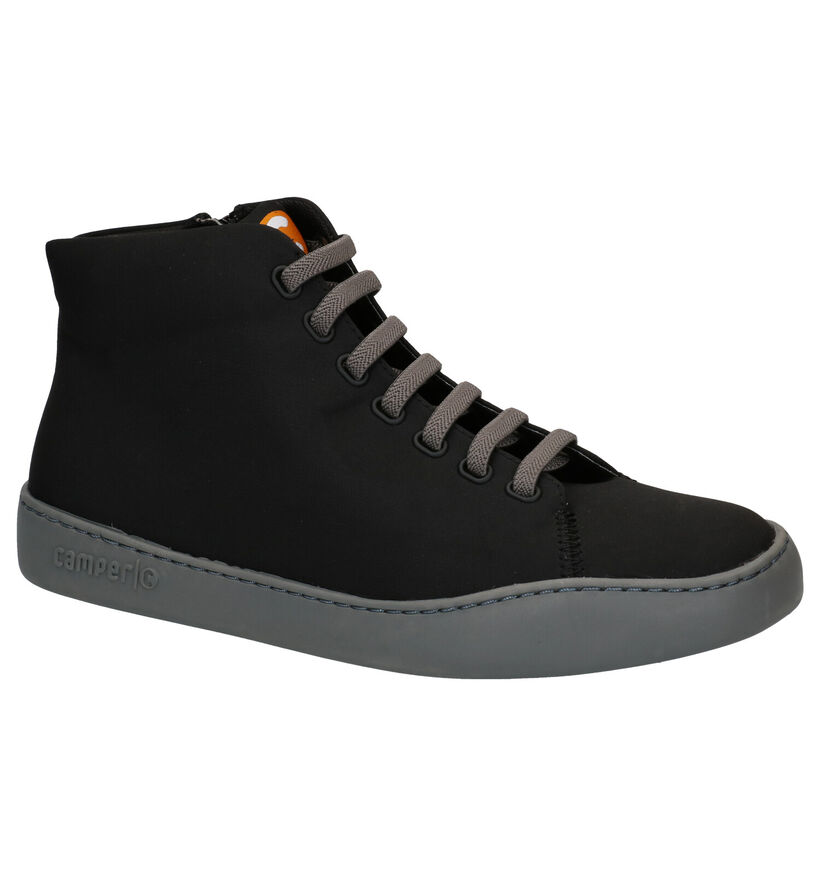 Camper Peu Chaussures hautes en Noir en textile (299802)