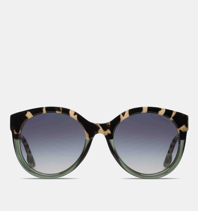 Komono Ellis Emerald Bobcat Zwarte Zonnebril voor dames (355181)