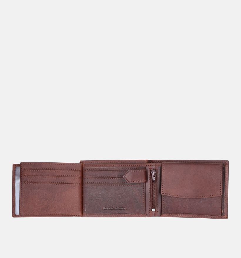Cloverfield Portefeuille en Cognac pour hommes (349455)