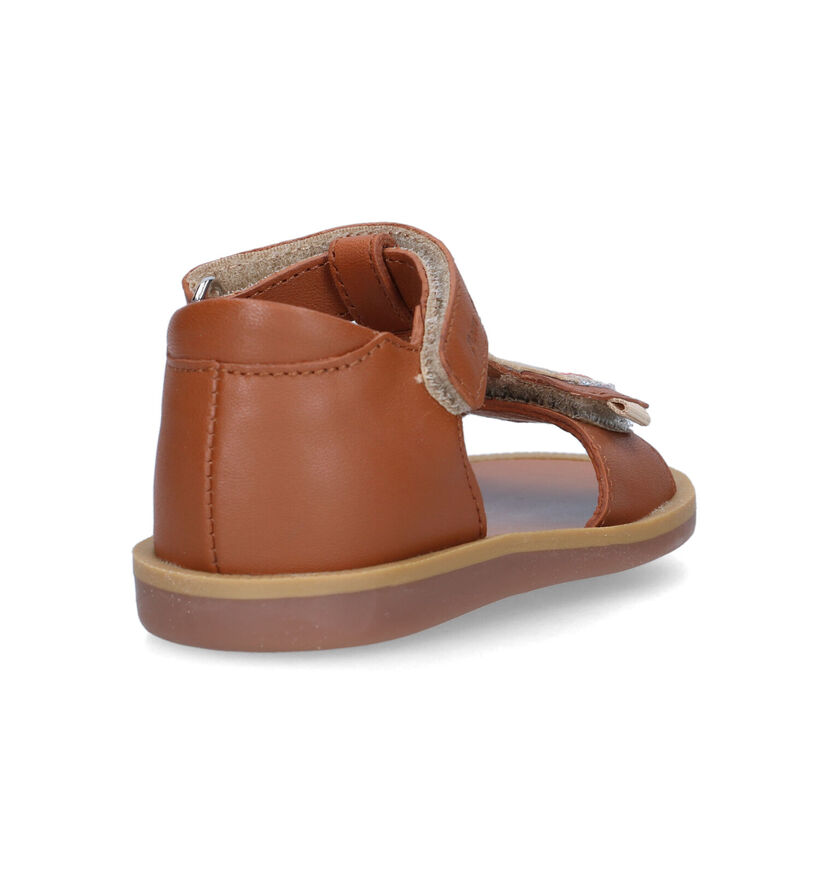 Pom d'Api Poppy Papillon Cognac Sandalen voor meisjes (322884)