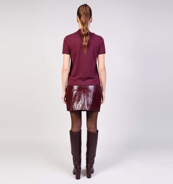Mexx T-shirts Zwart/Blauw/Bordeaux