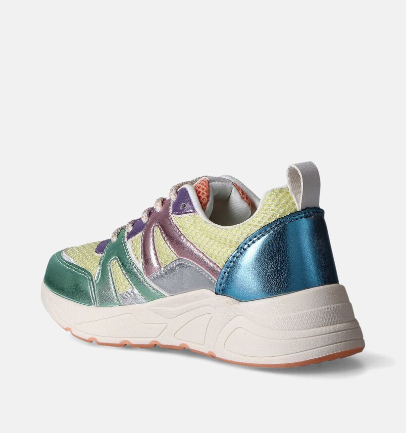 Posh by Poelman Gele Sneakers voor meisjes (354173) - geschikt voor steunzolen