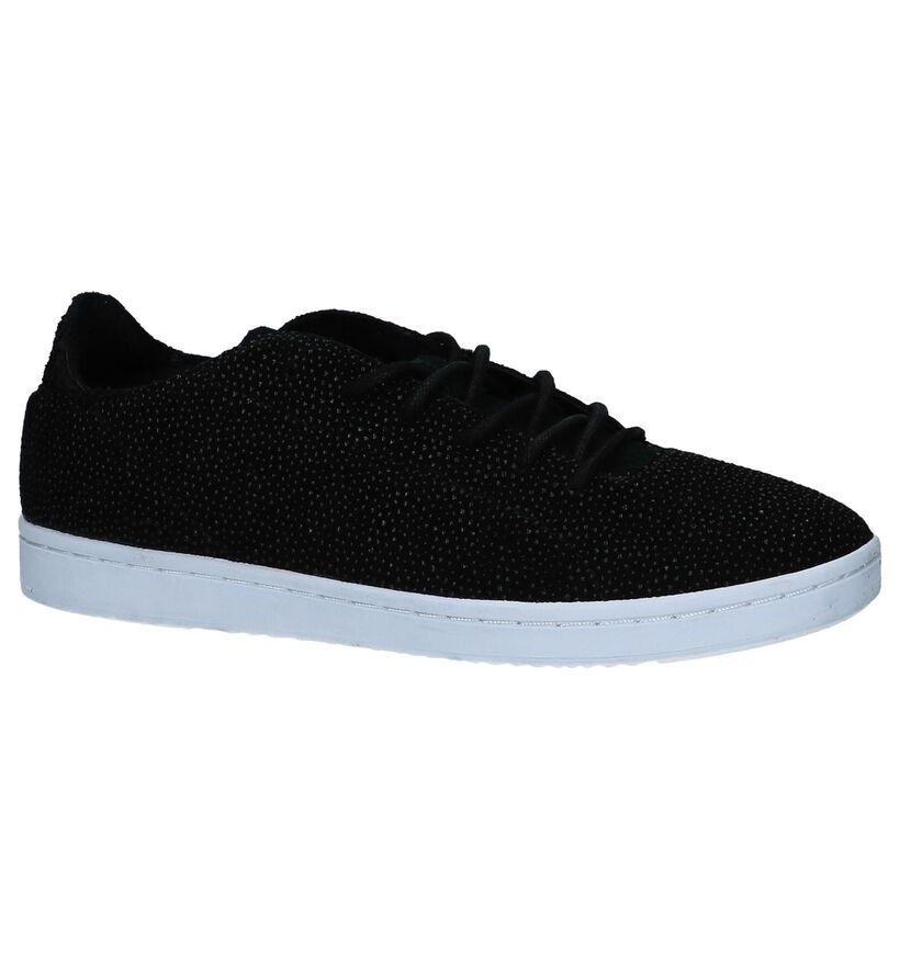 Woden Baskets basses en Noir en daim (225879)