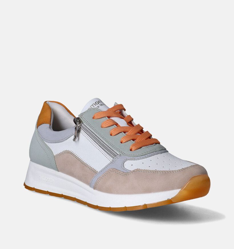 Remonte Witte Sneakers voor dames (351222) - geschikt voor steunzolen