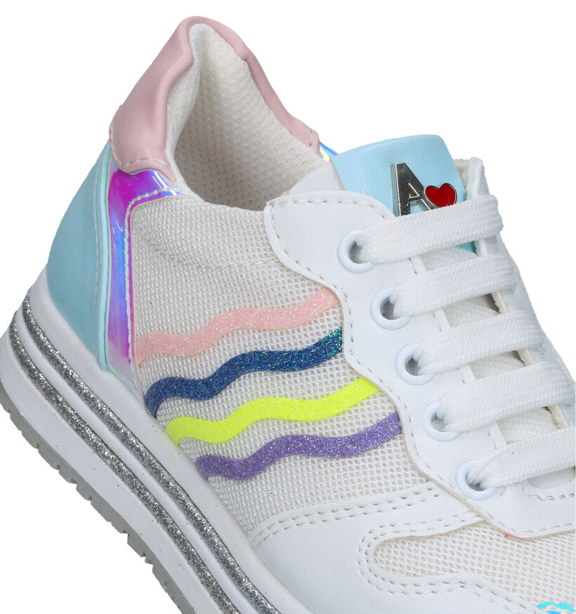 Asso Witte Sneakers voor meisjes (321791)