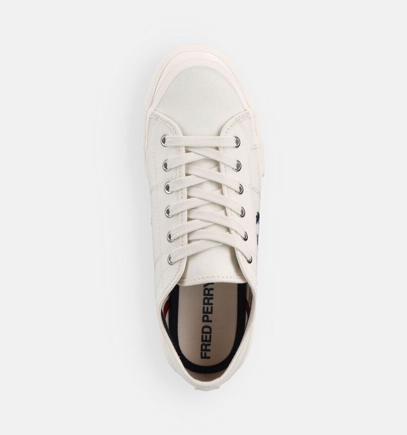 Fred Perry Vintage Tennis Canvas Witte Sneakers voor heren (368926)