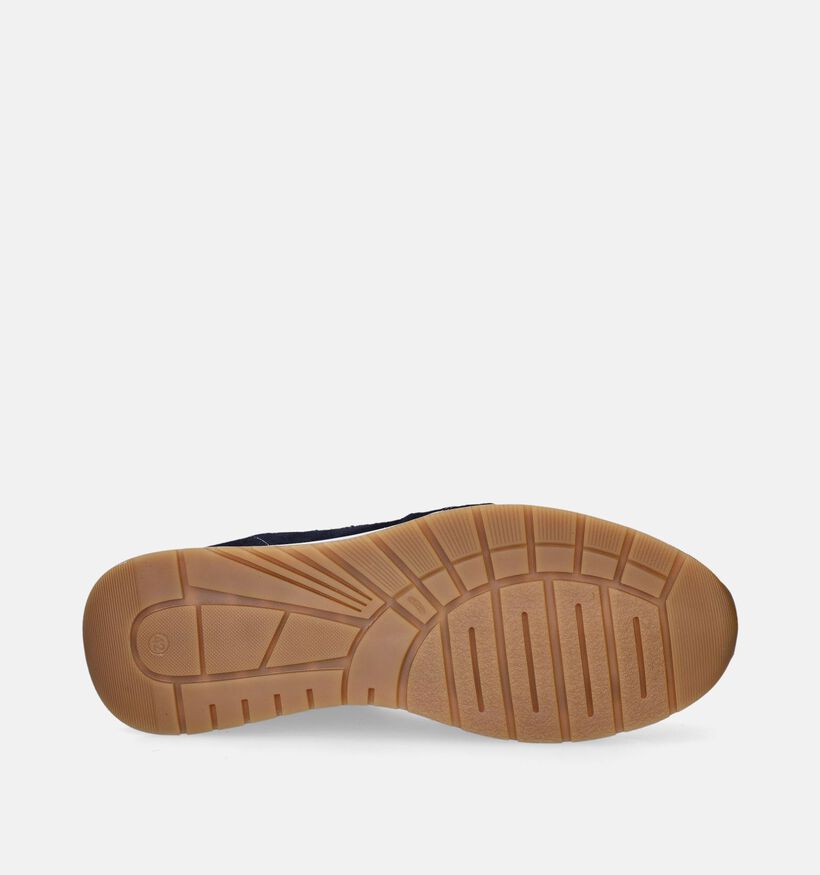 Bufflox Berlin Blauwe Veterschoenen voor heren (353937) - geschikt voor steunzolen